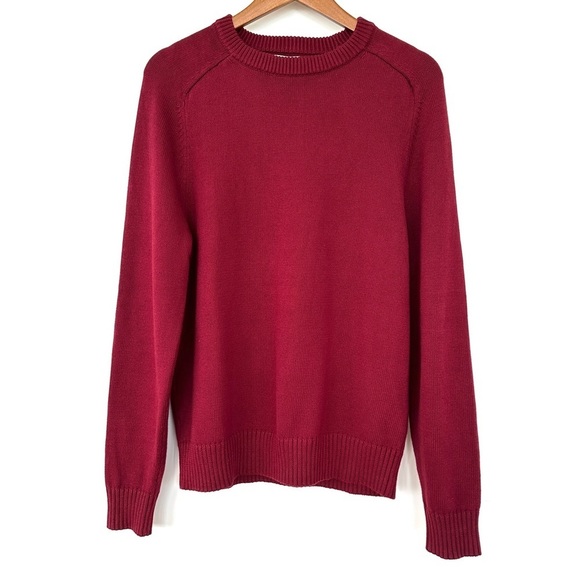 J. Crew Sweaters - J. Crew sweater with crew neck & raglan sleeves, loose fit, in 💯 cotton knit